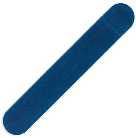 Semišové pouzdro na propisku, modrá