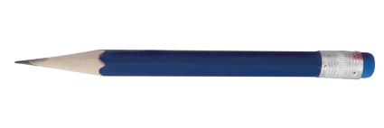 Minik modrá mini tužka