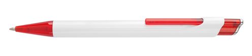 Kuličkové pero s červeným vrškem