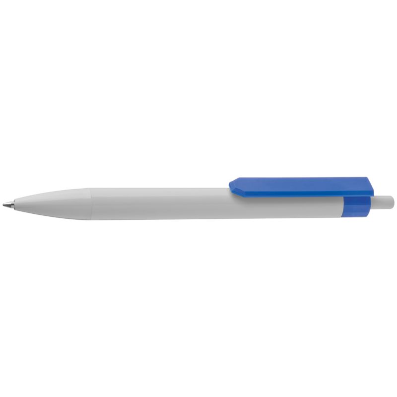 Modré kuličkové pero se standardní svorkou