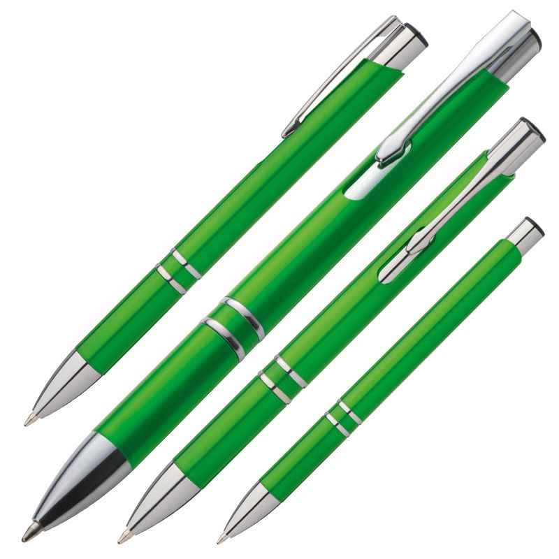 Kuličkové pero zelené