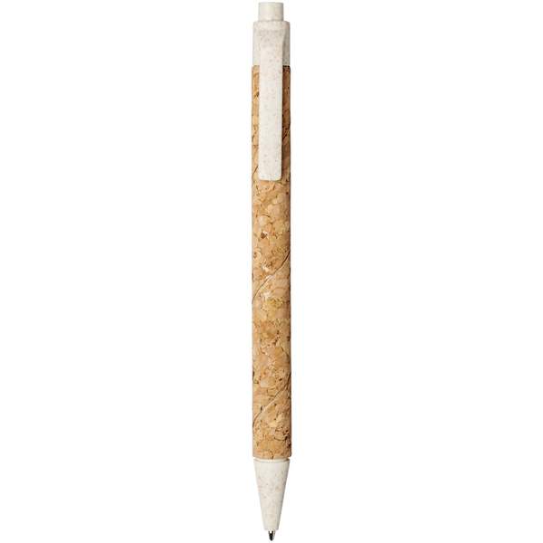 Kuličkové pero Midar z korku a pšeničné slámy
