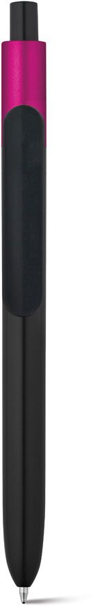 Kiwu metallic abs kuličkové pero s lesklým povrchem a lakovaným víčkem s metalickým vzhledem