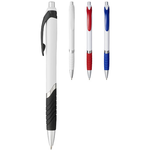 Kuličkové pero Turbo s tělem v bílé barvě