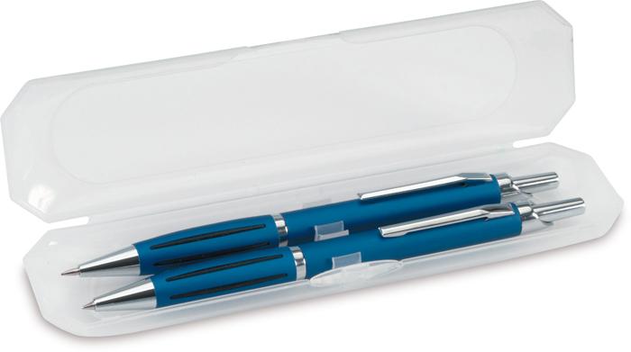 Modré pero s mikrotužkou