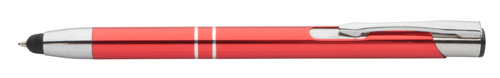 Tunnel červené dotykové kuličkové pero