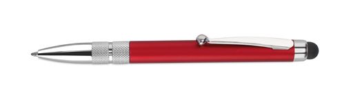 Dotykové kuličkové pero červené