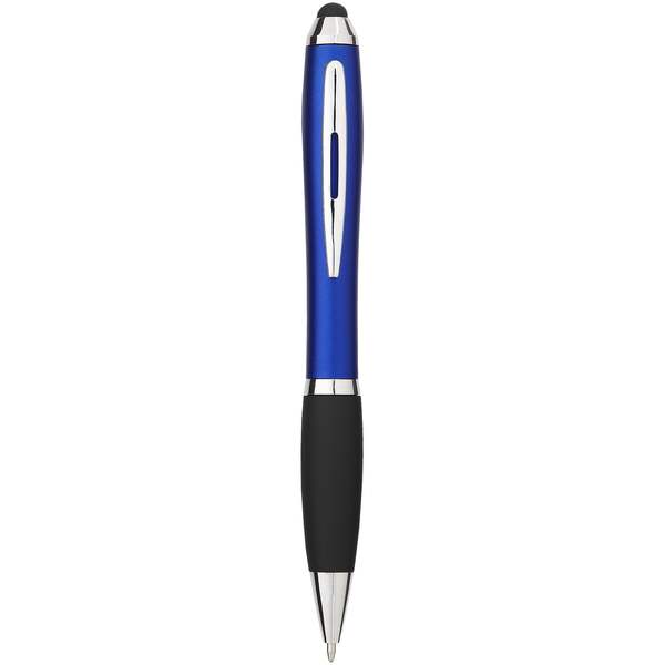 Kuličkové pero a stylus Nash s černým úchopem