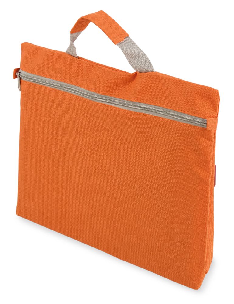 Kongresová taška na zip  oranžová