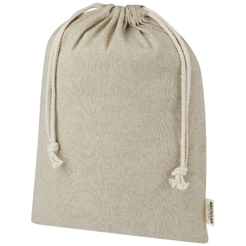 Dárková taška Pheebs z recyklované bavlny s gramáží 150 g/m2 velká 4 l