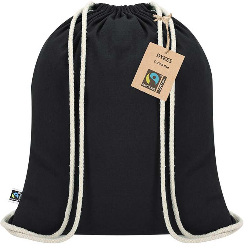 Dykes Fairtrade Taška se stahovací šňůrkou