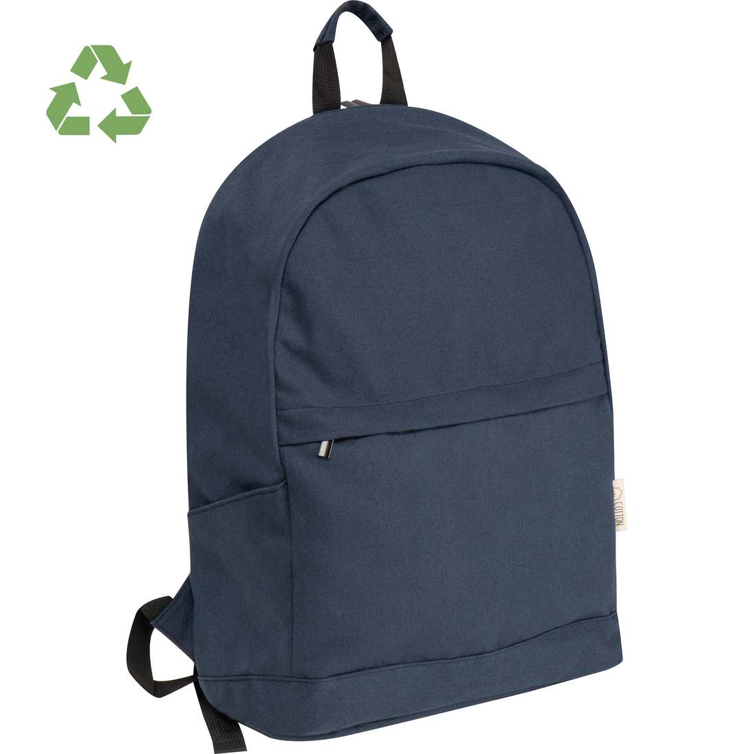 Batoh vyrobený z recyklované bavlny