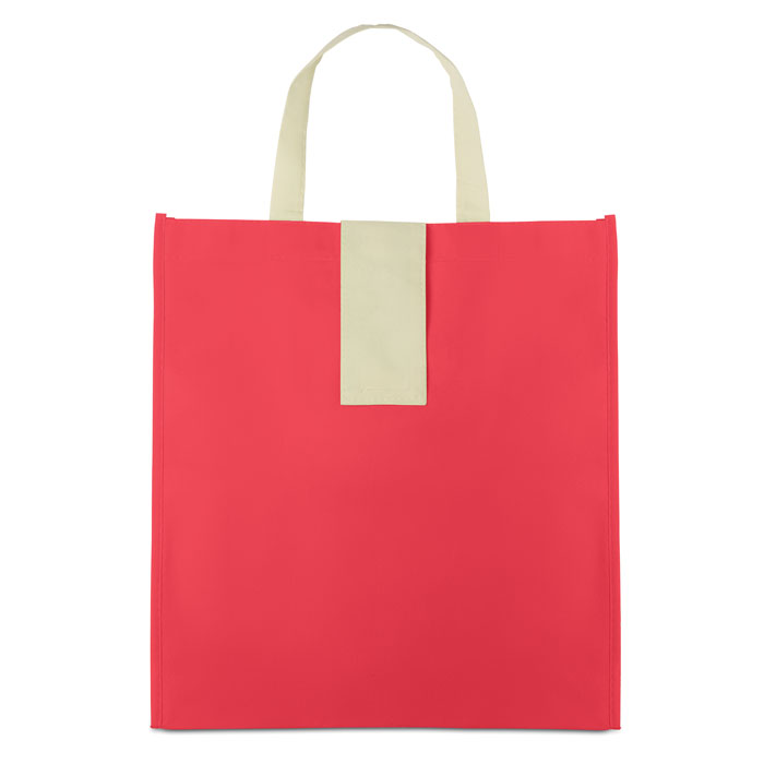 Červená nákupní taška