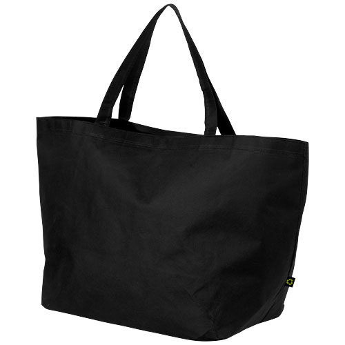 Černá netkaná nákupní taška Maryville