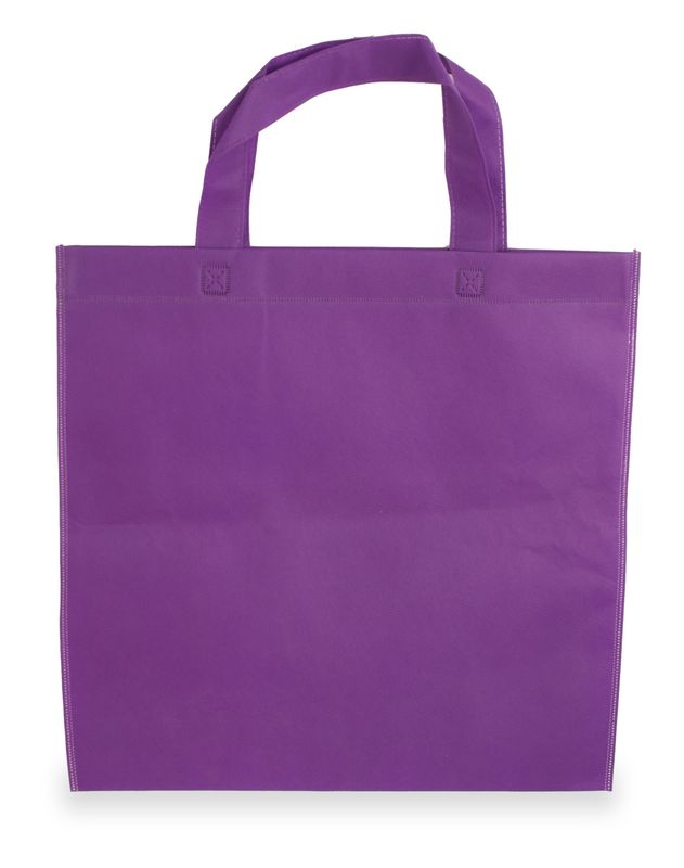 LAURA netkaná taška fialová