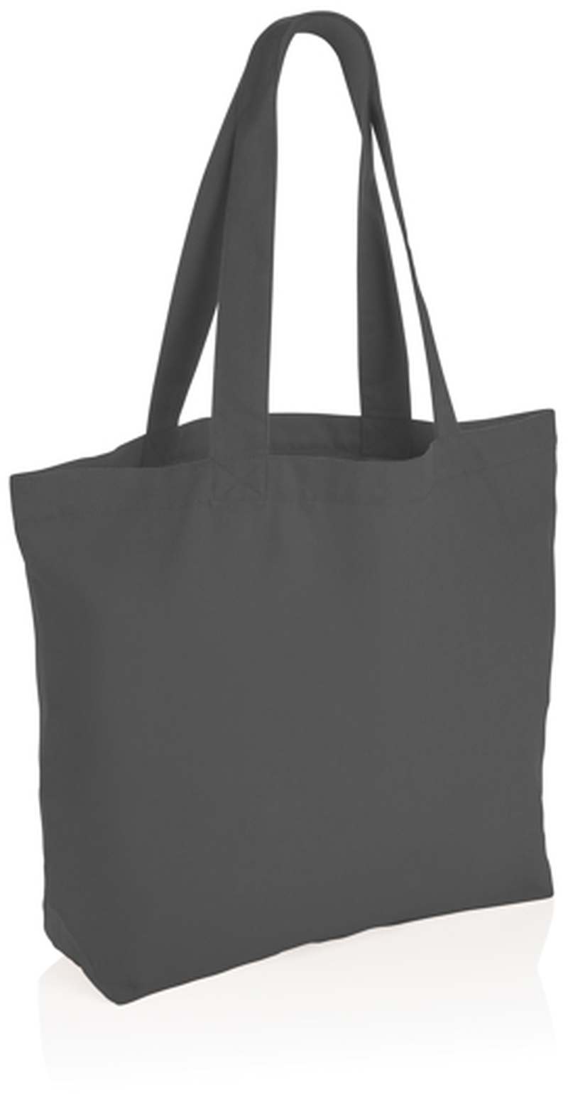 Nebarvená taška s kapsou Impact z 240g recykl. canvas AWARE