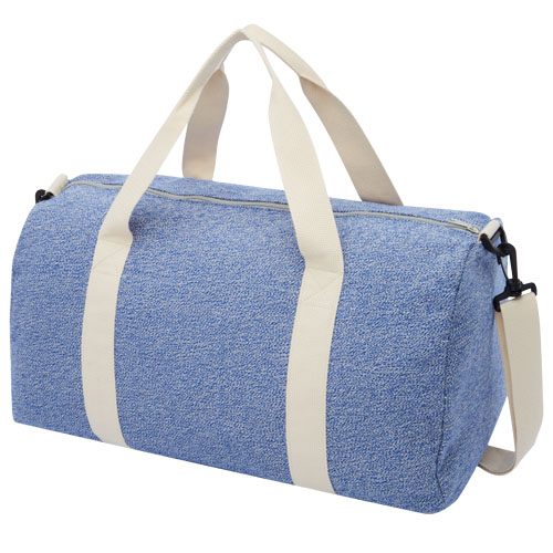 Sportovní taška Pheebs z recyklované bavlny a polyesteru s gramáží 450 g/m2