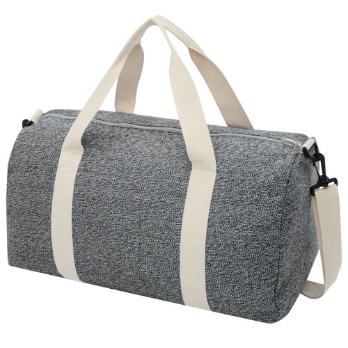 Sportovní taška Pheebs z recyklované bavlny a polyesteru s gramáží 450 g/m2