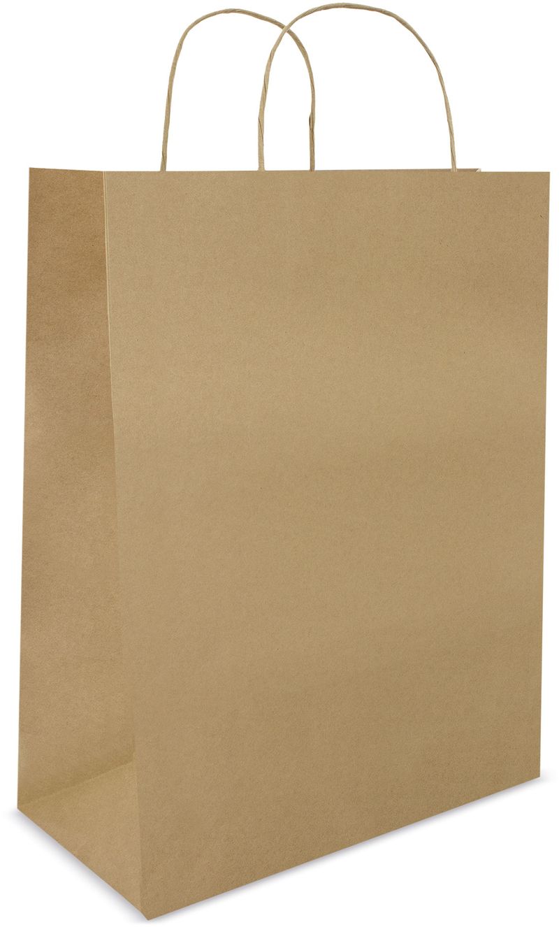 Jednoduchá papírová taška 28x33x10cm