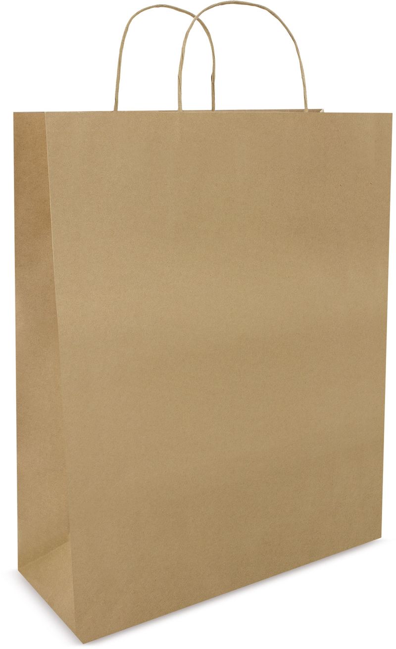 Jednoduchá papírová taška 32x41x12cm