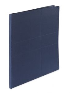 Modré desky na dokumenty z recyklovaného papíru 