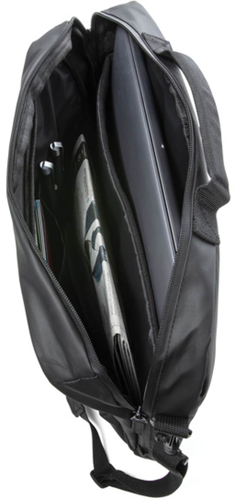 Černá taška na 15,6 notebook Fashion PVC free