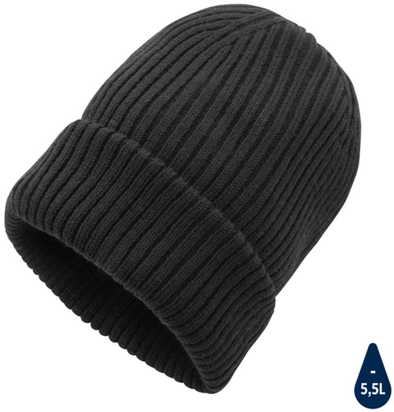 Dvojitě pletená beanie čepice Impact z Polylana AWARE