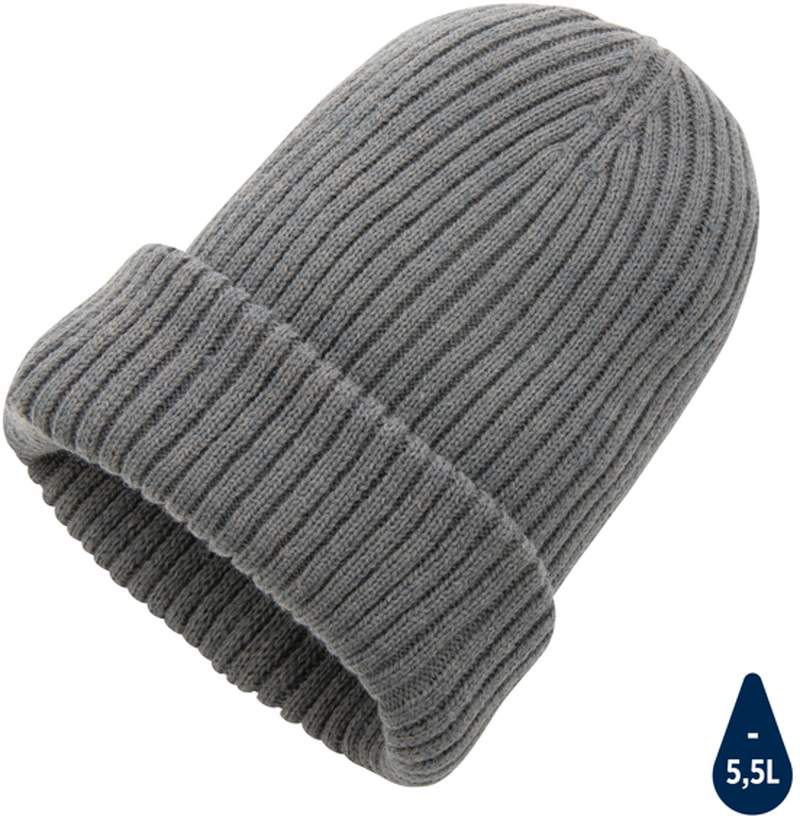 Dvojitě pletená beanie čepice Impact z Polylana AWARE