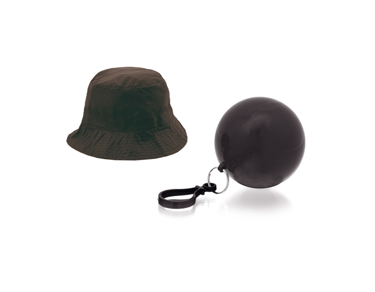 Rybářský klobouk černý