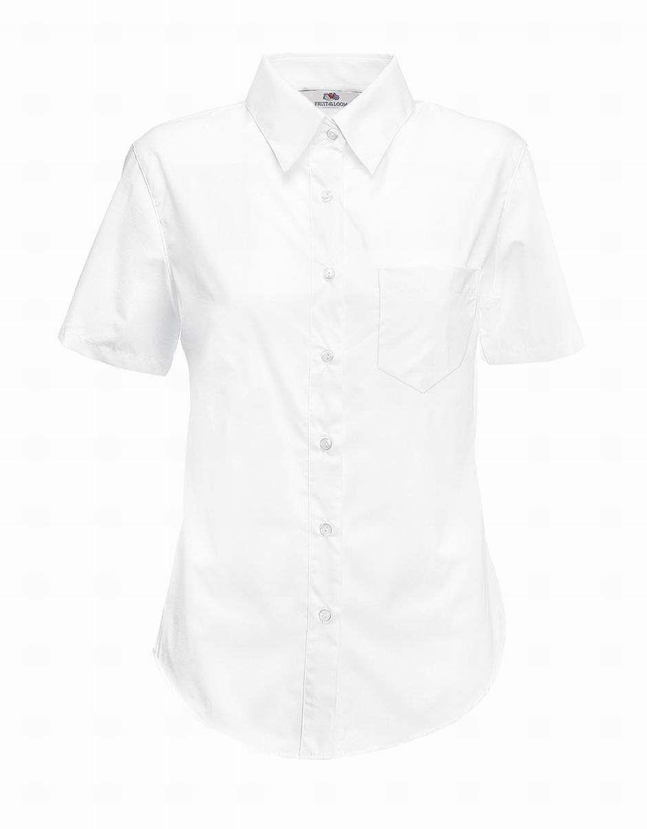 Dámská popelínová košile kr.rukáv Lady-Fit Short Sleeve Poplin Shirt