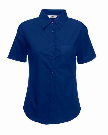 Dámská popelínová košile kr.rukáv Lady-Fit Short Sleeve Poplin Shirt