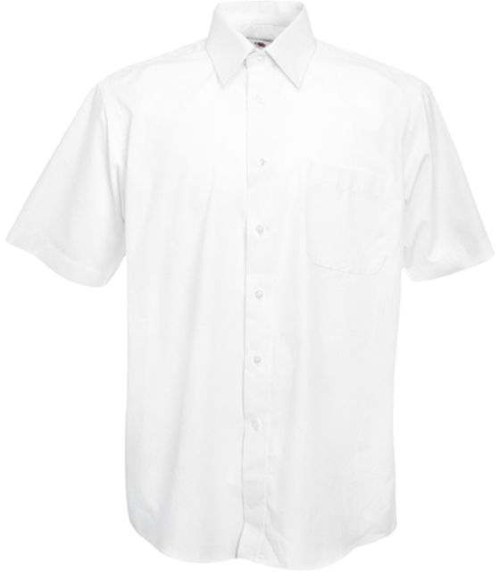 Pánská popelínová košile kr.rukáv Short Sleeve Poplin Shirt