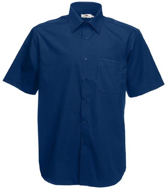 Pánská popelínová košile kr.rukáv Short Sleeve Poplin Shirt