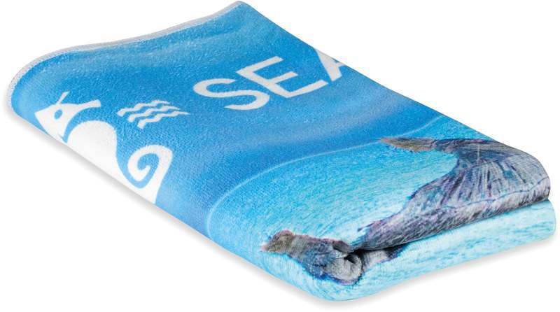 Plně barevný plážový ručník 240 g/m2
