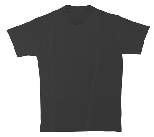 Bavlněné dětské tričko 185 g černé