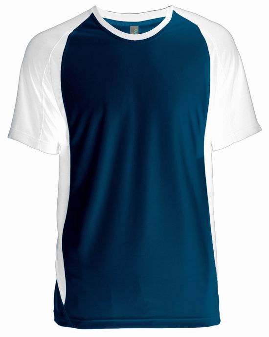 Pánské dvoubarevné sportovní tričko