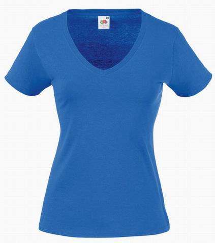 Tričko dámské Lady-Fit Valueweight V-Neck T