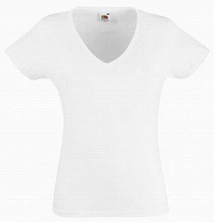 Tričko dámské Lady-Fit Valueweight V-Neck T