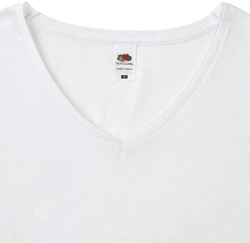 Iconic V-Neck Dámské bílé tričko