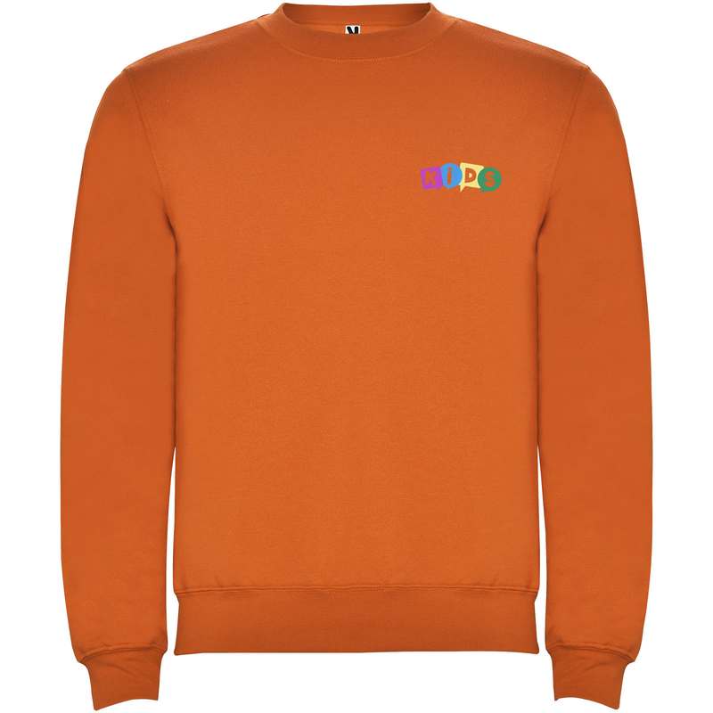 Clasica dětský svetr s výstřihem crewneck