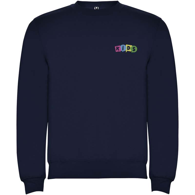 Clasica dětský svetr s výstřihem crewneck