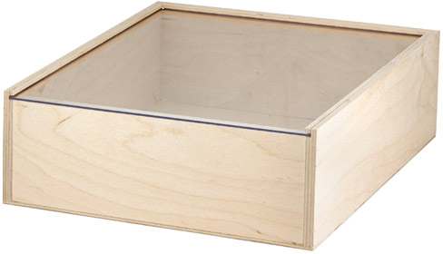 BOXIE CLEAR S. Dřevěná krabice