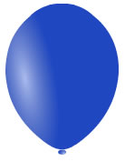 Nafukovací balonek 27 modrý