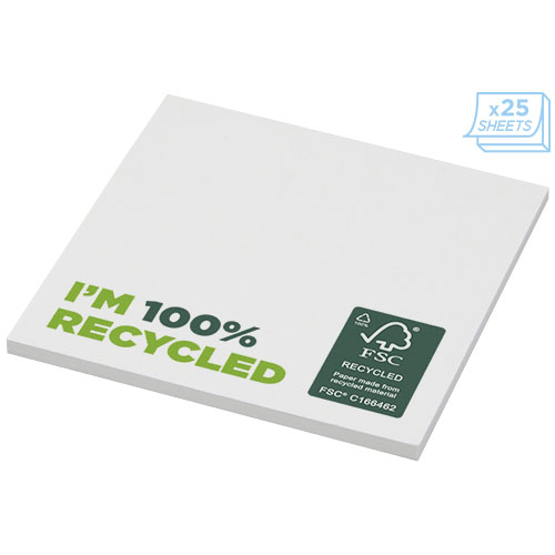 Recyklované lepicí poznámky 75 x 75 mm Sticky-Mate