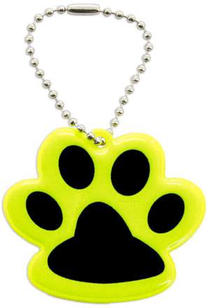 Reflexní přívěsek - stopa