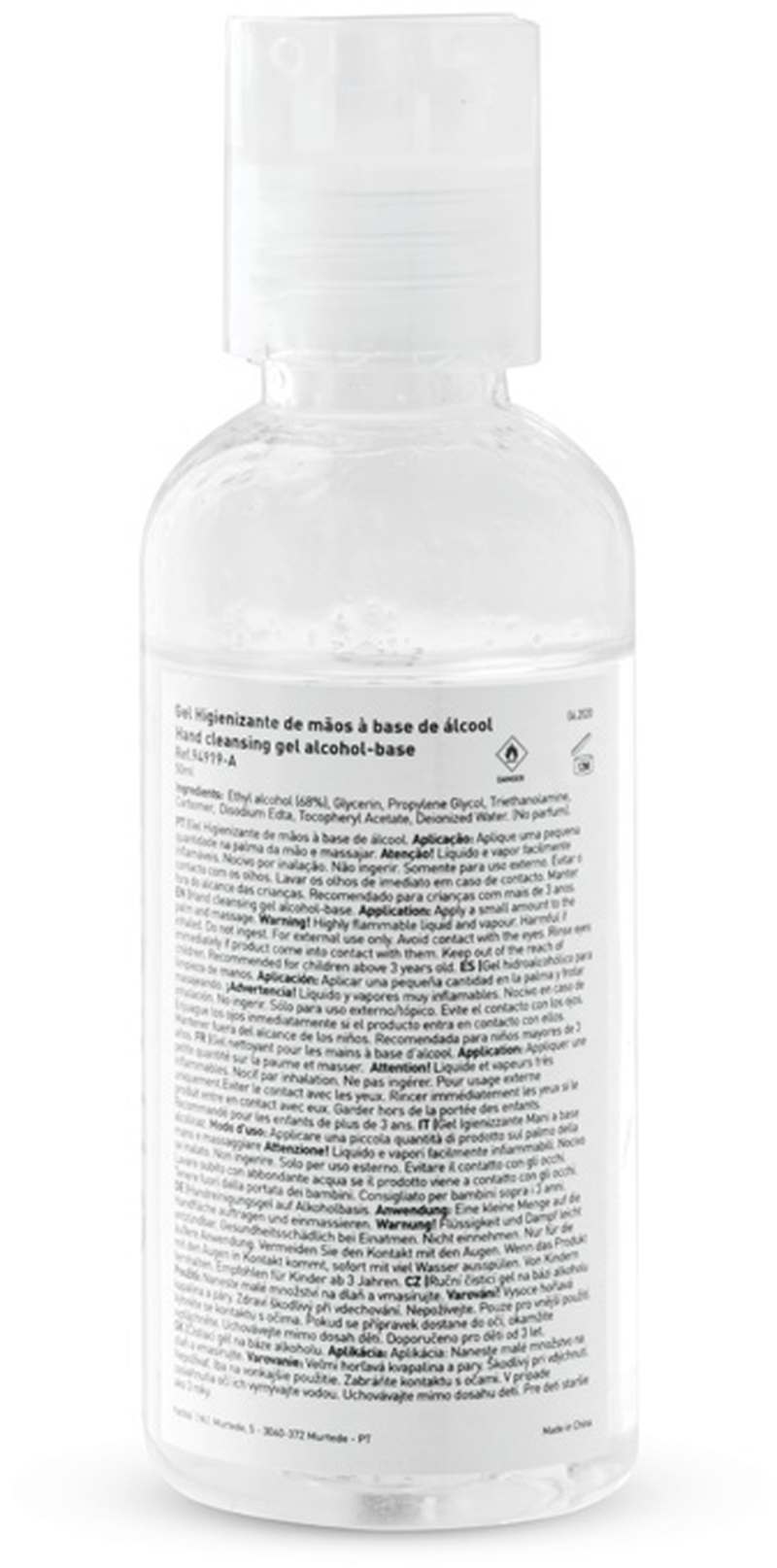 KLINE 50. Sanitační gel na ruce 50 ml 