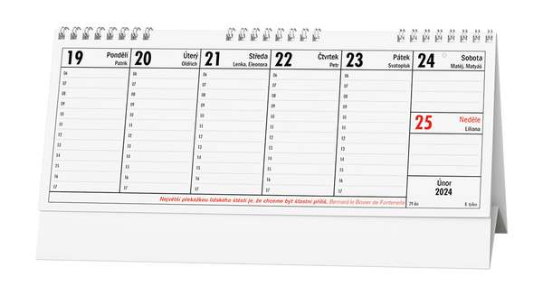 Stolní kalendář - Pracovní kalendář CITÁTY I