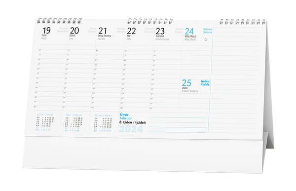Stolní kalendář - Plánovací daňový kalendář s poznámkami