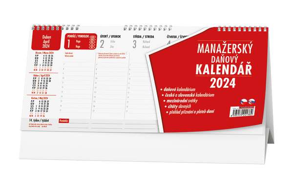 Stolní kalendář - Manažerský kalendář (daně) 