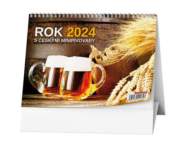 Stolní kalendář - Rok 2022 s českými minipivovary